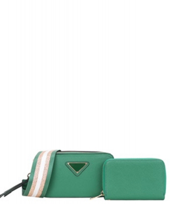 Fashion Mini Crossbody Bag With Wallet Set DSJ-8965A GREEN